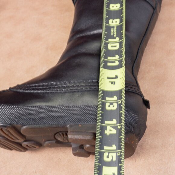 UGG Women Belcloud Shearling Lined Waterproof Suede Leather Knee Boots 5.5 - Picture 8 of 10